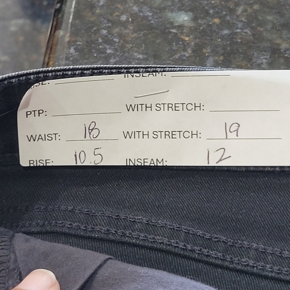 Soho Jeans New York & Co Denim Bermuda Shorts Sz 14 - Picture 6 of 7